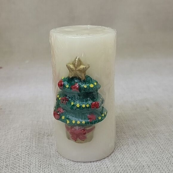 Vintage Set Of Six Christmas Cheer Candles Set ( NEW) - Picture 4 of 10